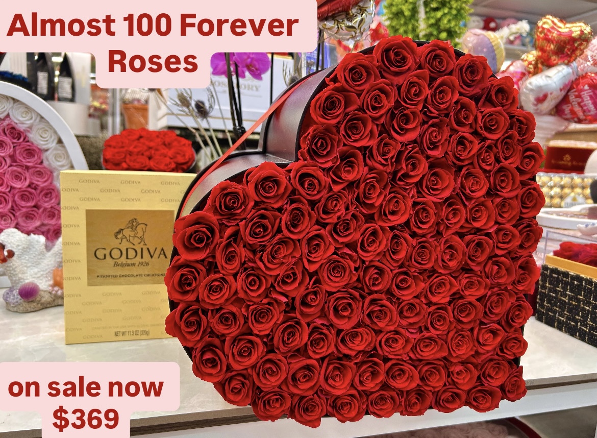 Almost 100 Roses